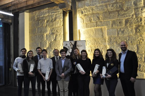 Blind tasting match between the most prestigious French schools and universities - February 7th 2019 Champagne Pol Roger